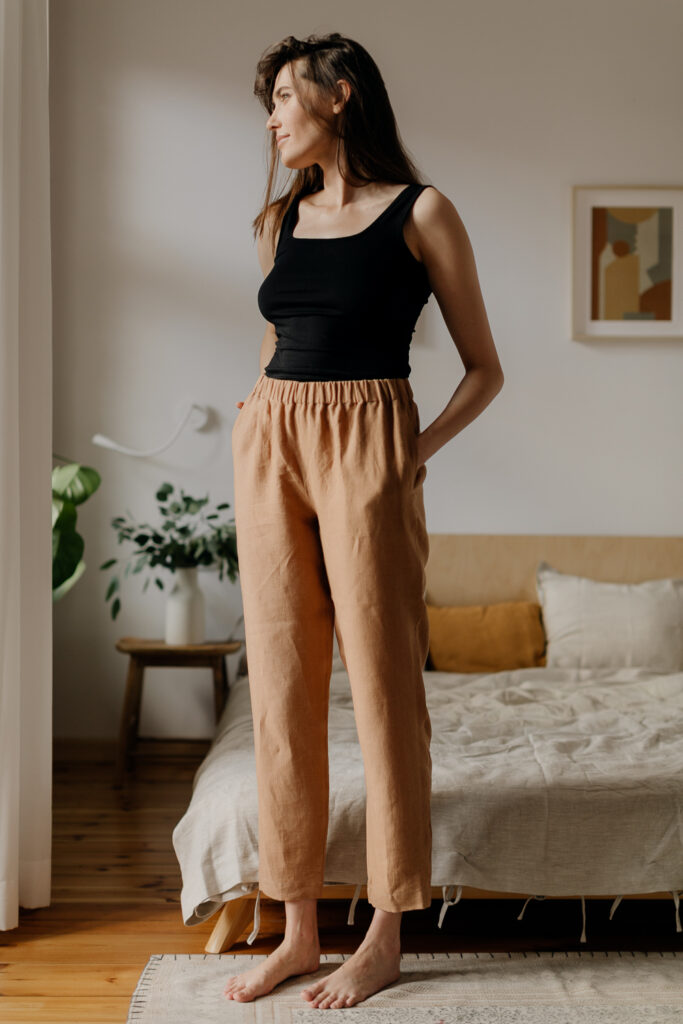 Spodnie Artystki • Wełna Merino • 10